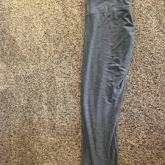 Lululemon light blue leggings. Light blue color. Lightly used. Size medium. - Picture 2 of 4